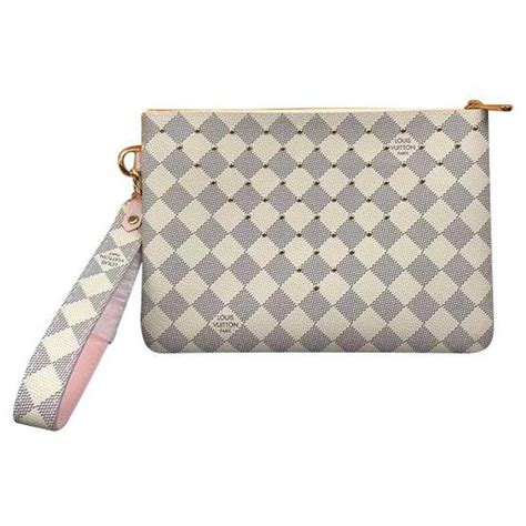 white louis vuitton clutch|louis vuitton clutch etsy.